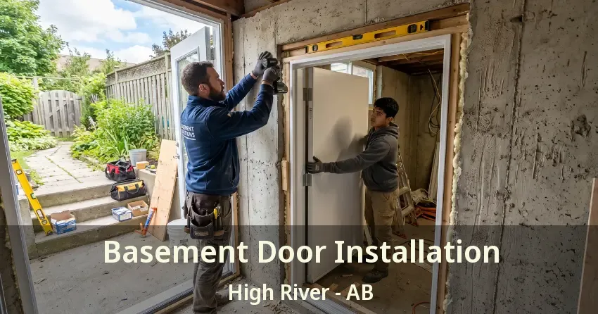 Basement Door Installation High River - AB