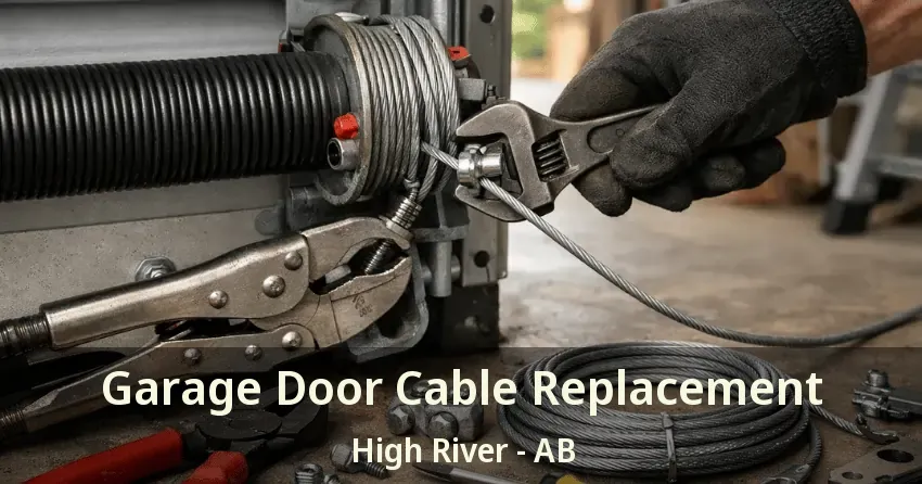 Garage Door Cable Replacement High River - AB