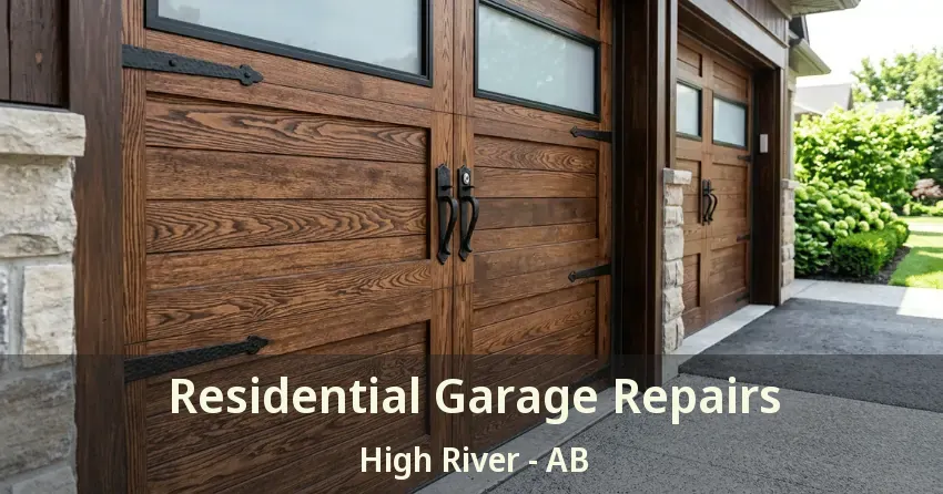 Residential Garage Repairs High River - AB