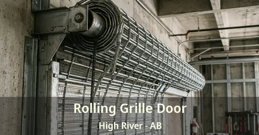 Rolling Grille Door High River - AB