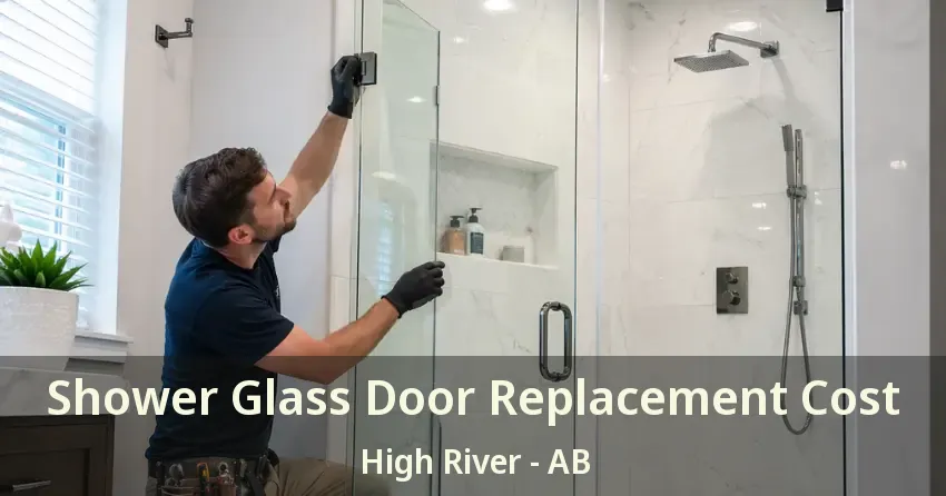 Shower Glass Door Replacement Cost High River - AB Shower Glass Door Replacement Cost High River - AB