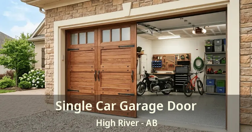 Single Car Garage Door High River - AB Single Car Garage Door High River - AB